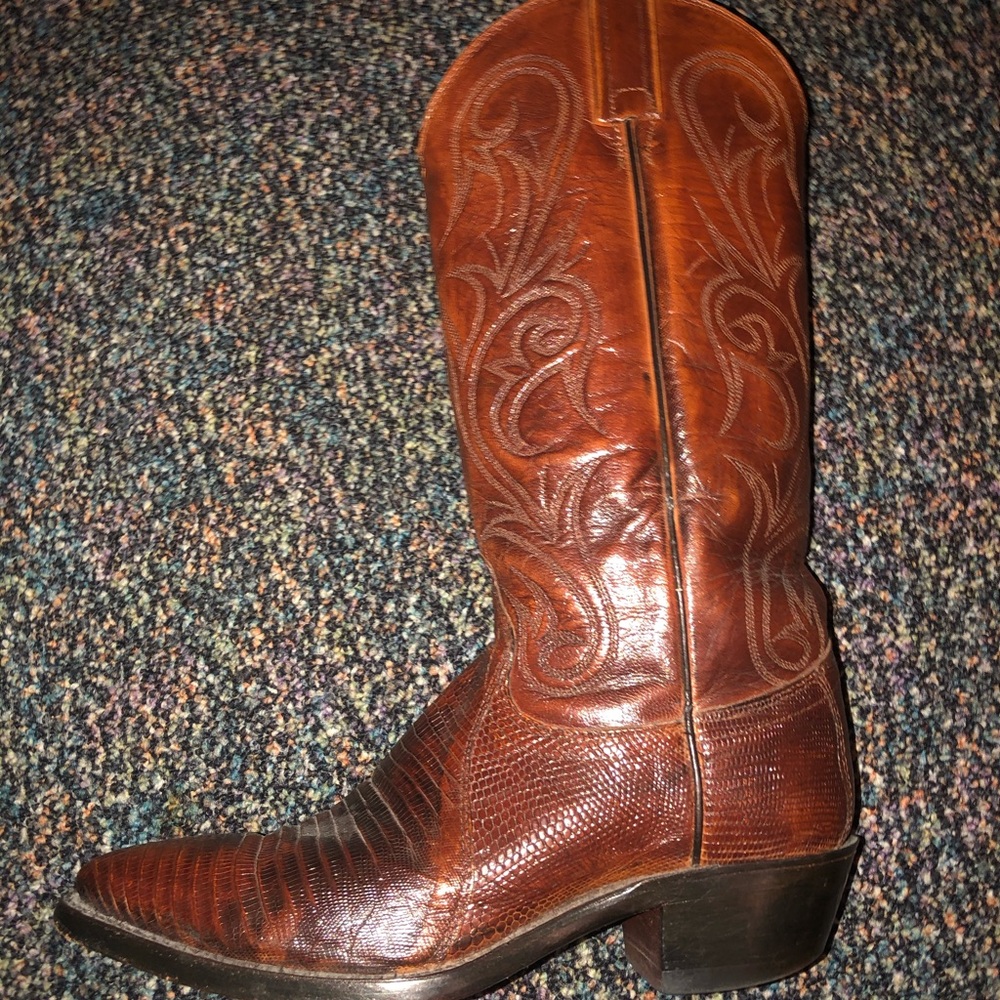 Woman’s high heel boots
